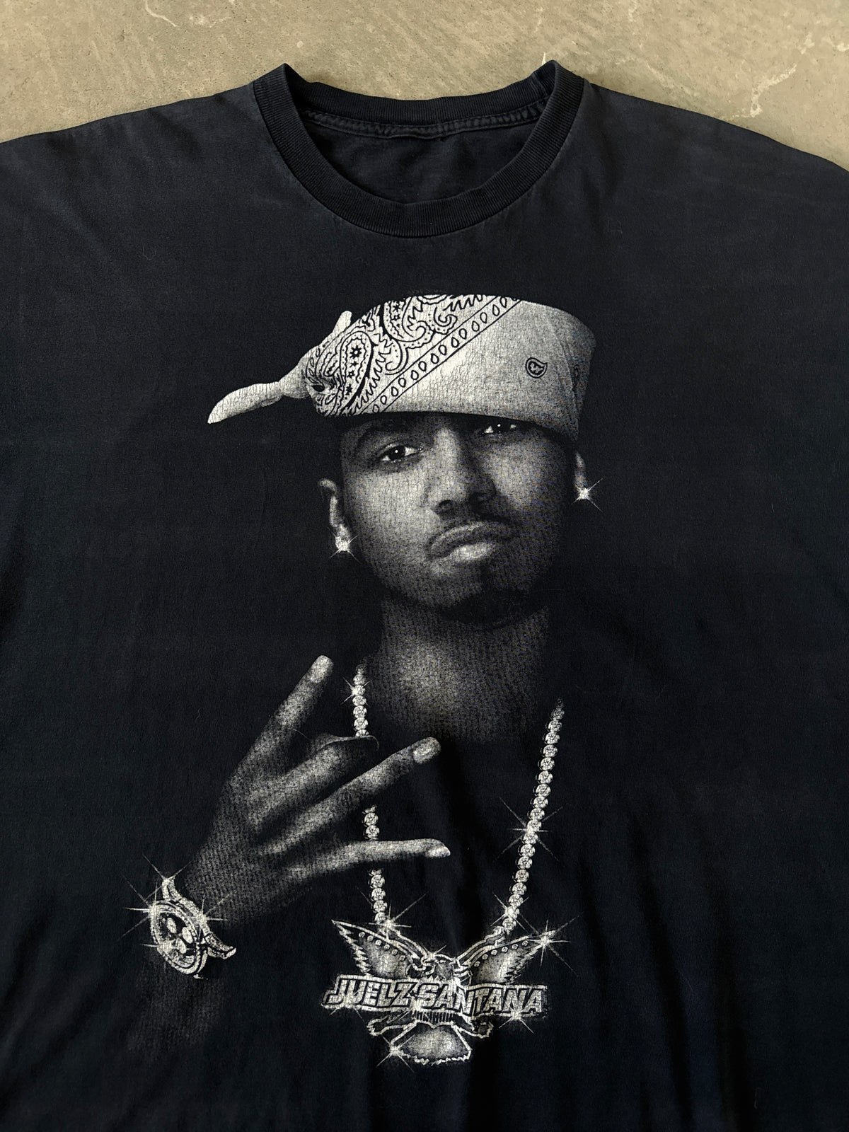 Vintage 90s Juelz Santana Hip Hop Rap Tee