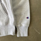 Vintage Champion Reverse Weave Heather Grey Hooded Zip Up