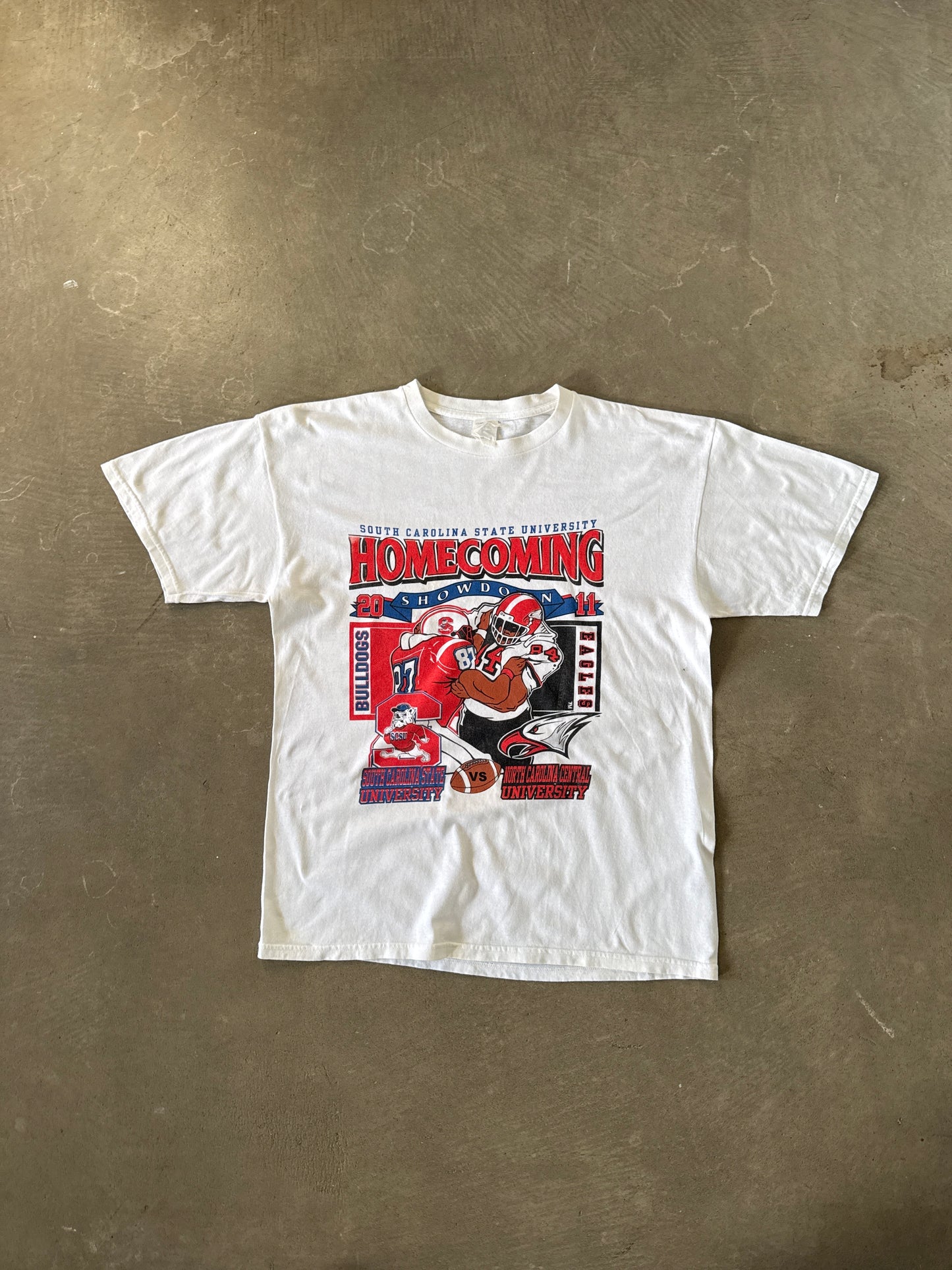 2011 South Carolina State University Bulldogs Homecoming Vs. North Carolina Central Tee