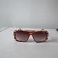 Vintage 80s Gaziale Grandmaster Run DMC Hip Hop Style Cheetah Sunglasses