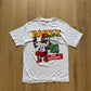 Vintage 90s Bart X Malcolm X Freedom By Any Means Necessary Dude No Sellout Tee