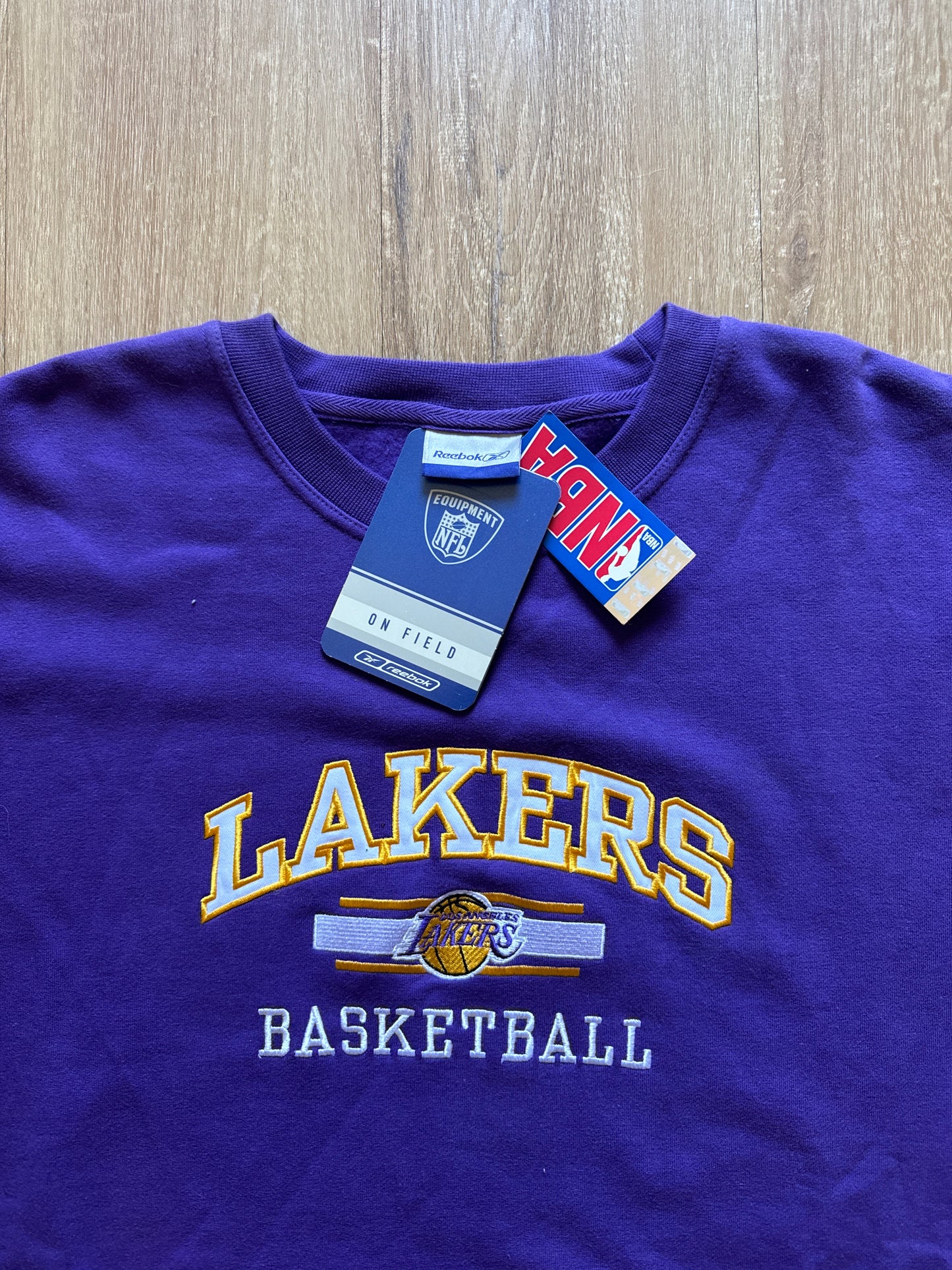 Vintage Reebok Los Angeles Lakers NBA Basketball Sweatshirt
