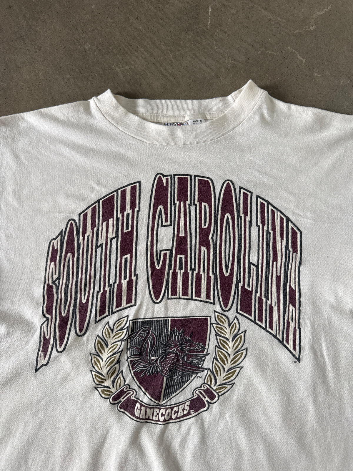 Vintage 90s University Of South Carolina Gamecocks Tee