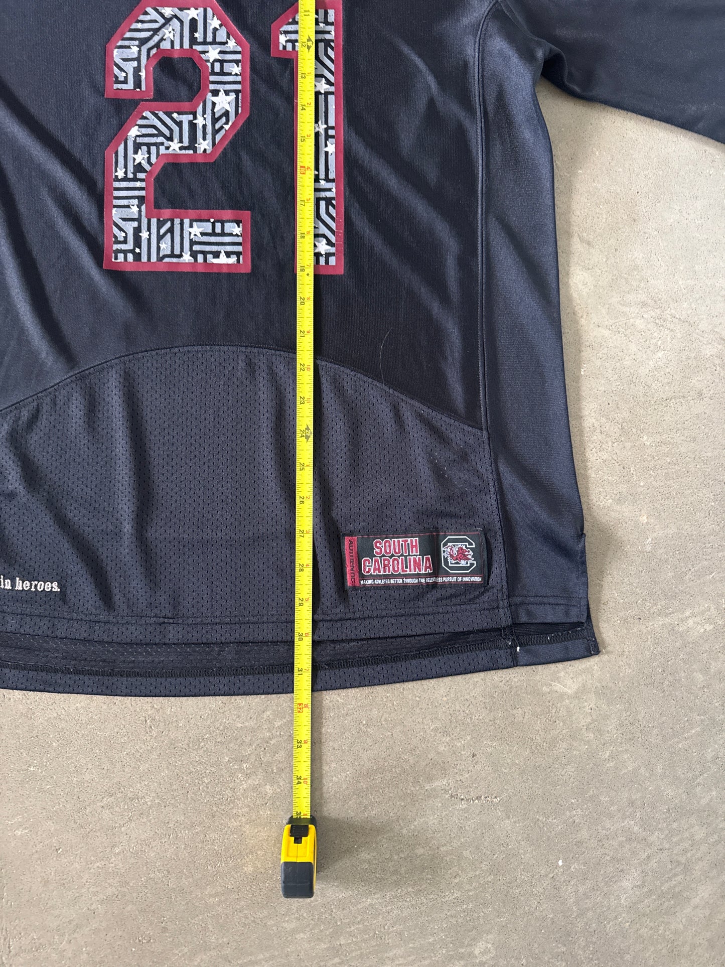 Under Armour University Of South Carolina Gamecocks Wounded Warrior Project Football Jersey