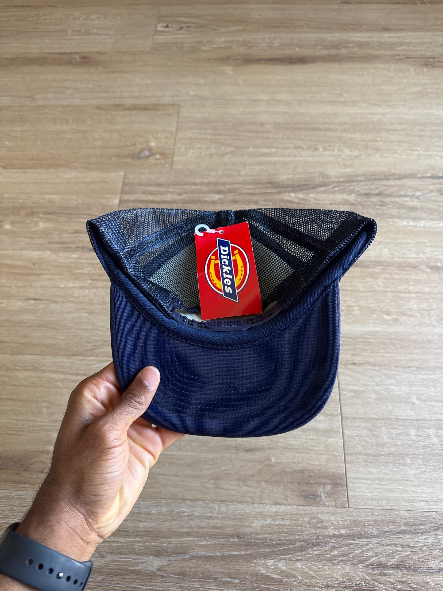 Dickies Logo Navy Trucker Hat