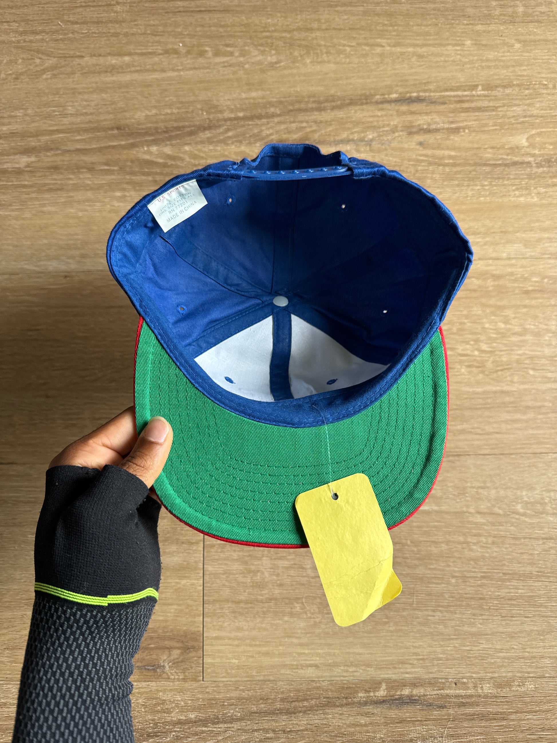 Vintage 90s Malcolm X Snapback Hat