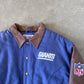 Vintage Starter New York Giants Leather Varsity Jacket