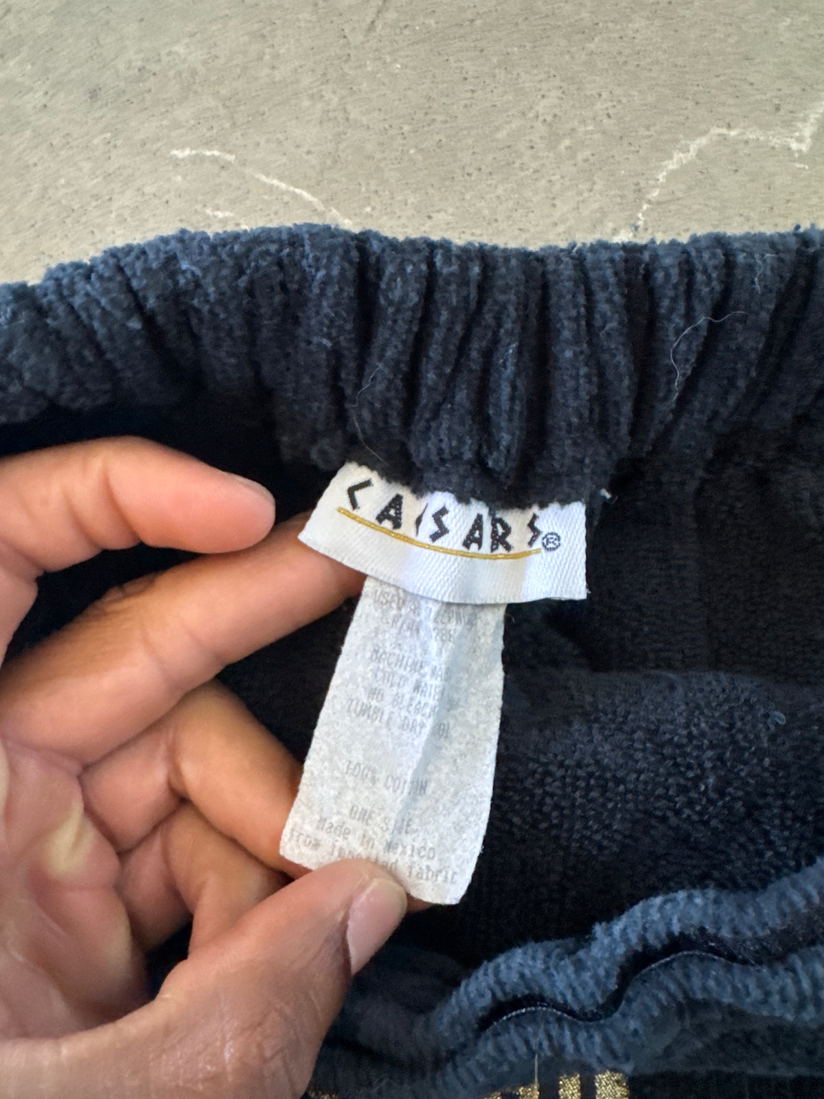 Vintage Caesars Palace Hotel Terry Robe Skirt