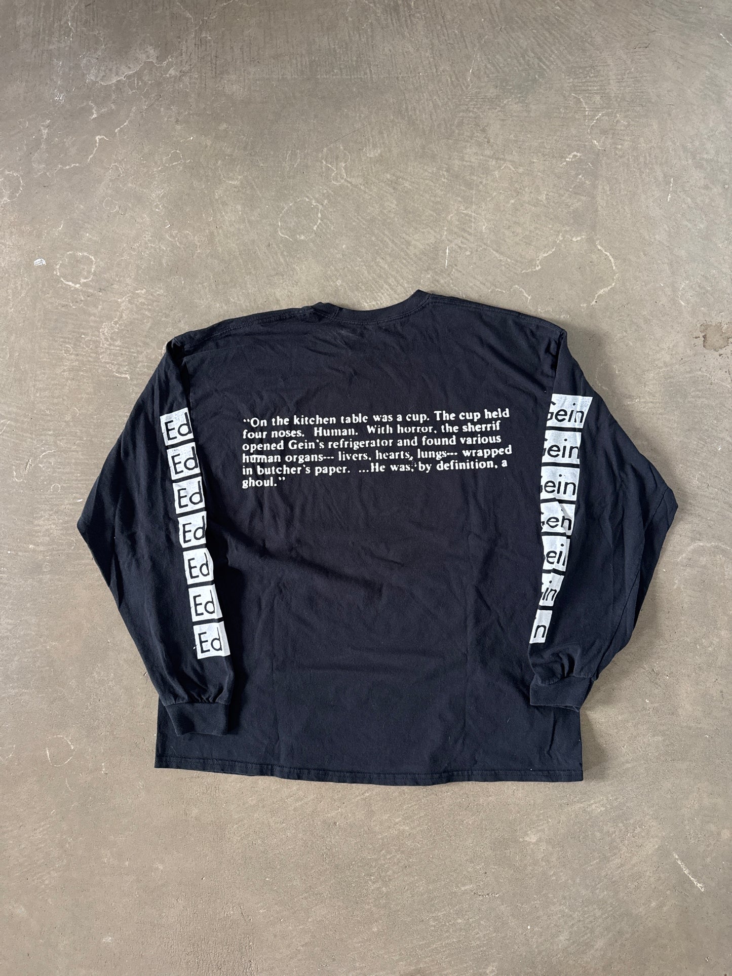 Vintage Ed Gein All Over Print Long Sleeve