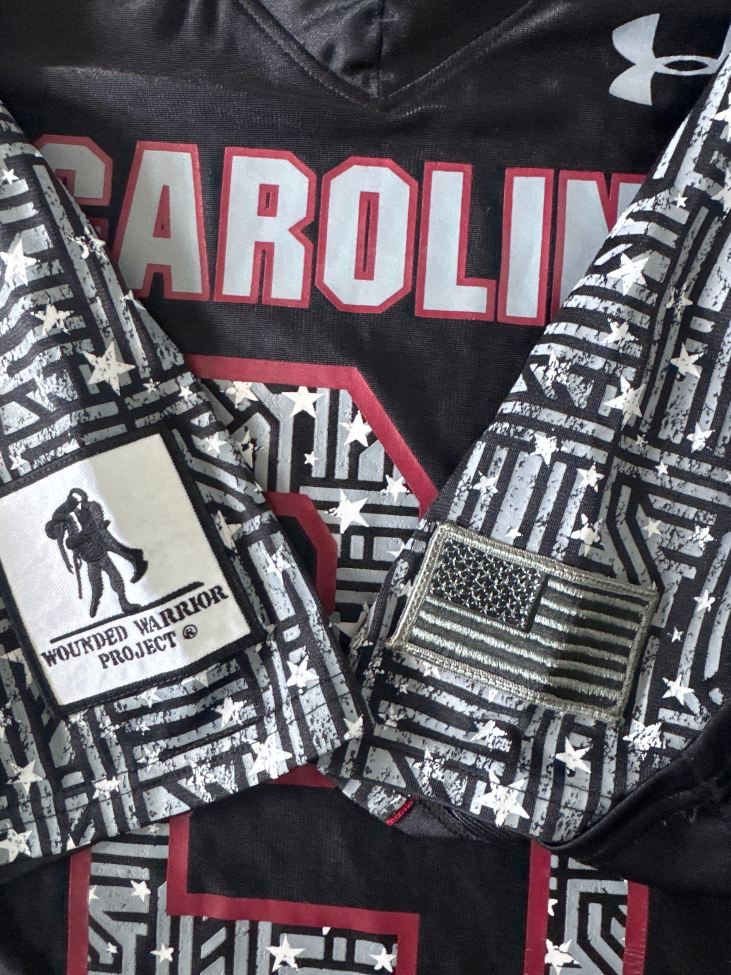 Under Armour University Of South Carolina Gamecocks Wounded Warrior Project Football Jersey