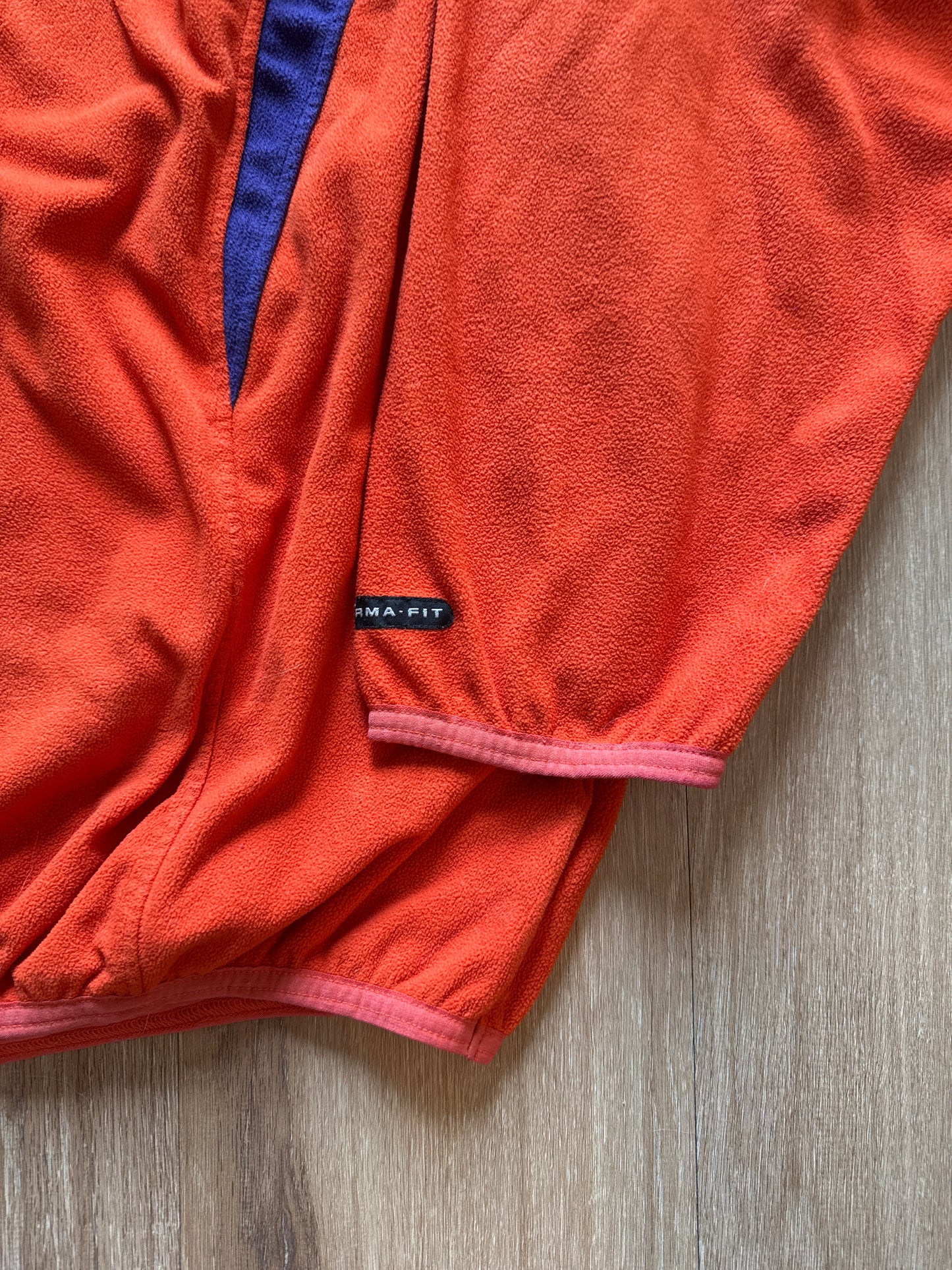 Vintage Nike University Of Clemson Tigers Center Swoosh Fleece Sweatershirt
