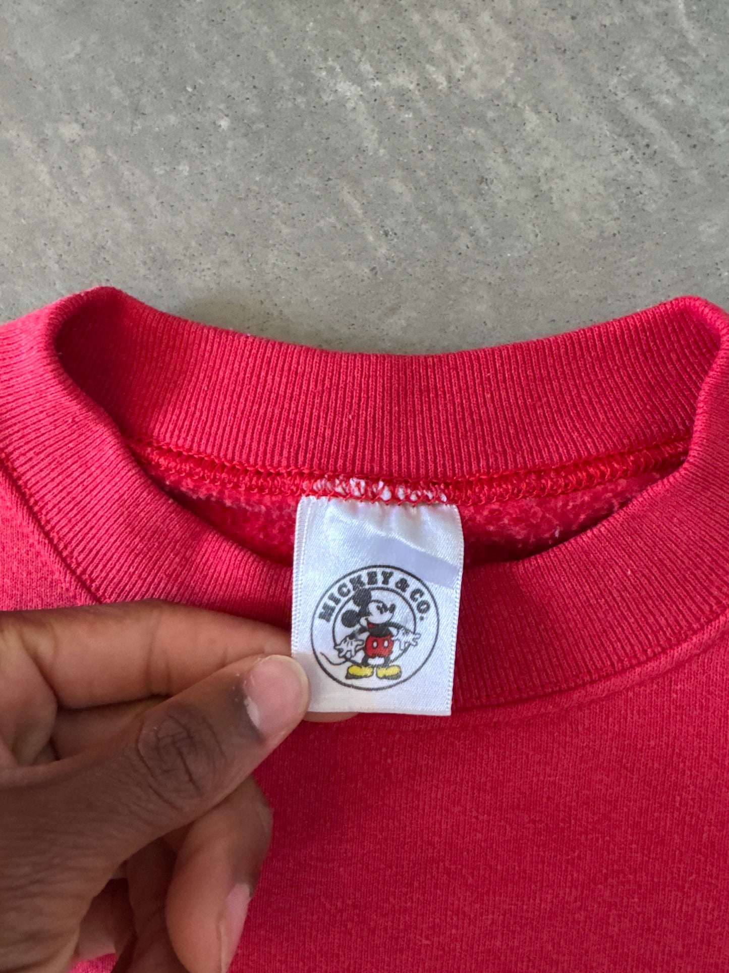Vintage 90s Mickey Mouse & Co Break Threw Sweatshirt