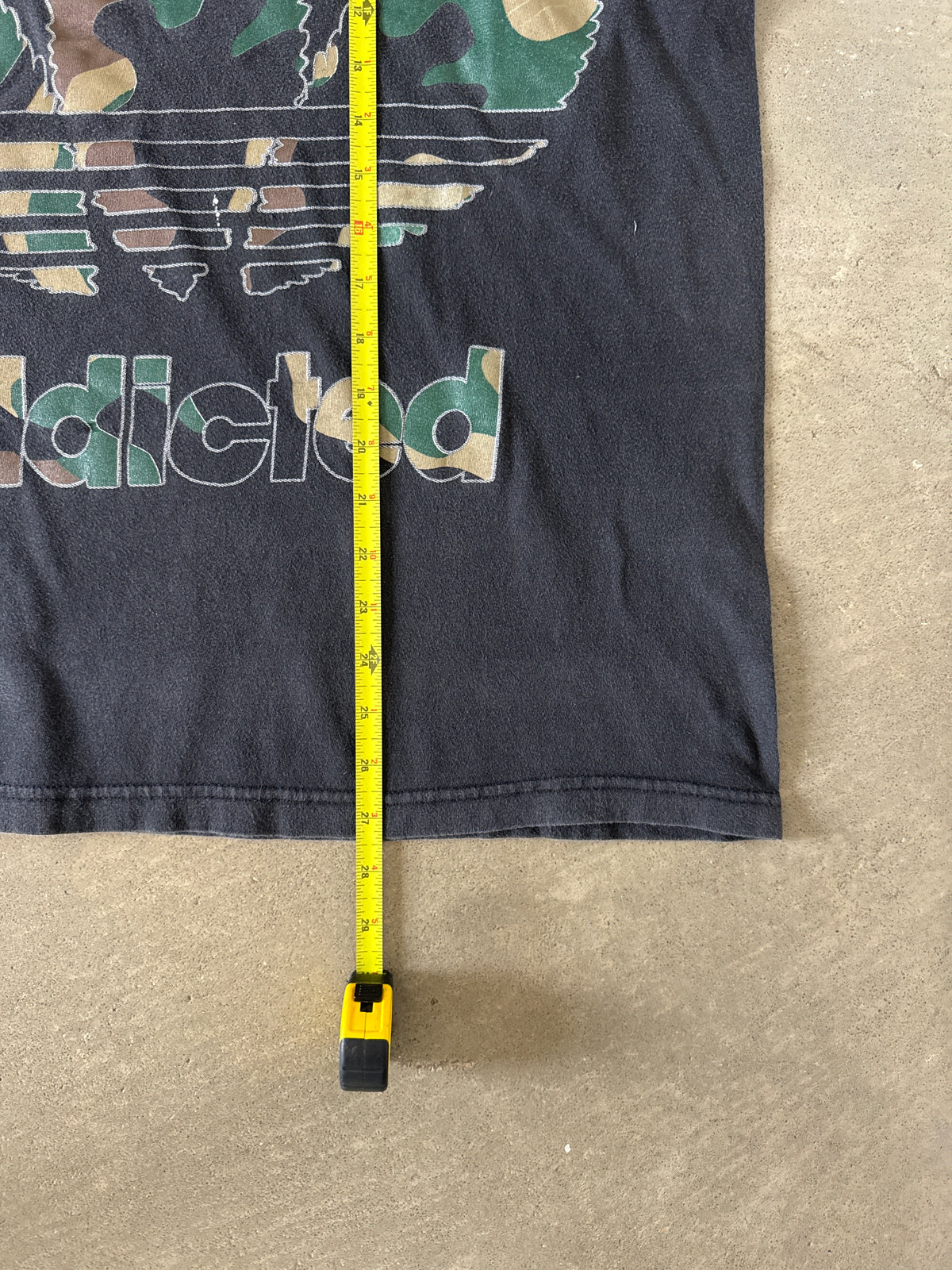Vintage Adidas Addicted Parody Tee