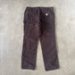 Carhartt Original Fit Brown Double Knee Carpenter Pants