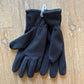 Y2K Nike Logo Fleece Black Gloves