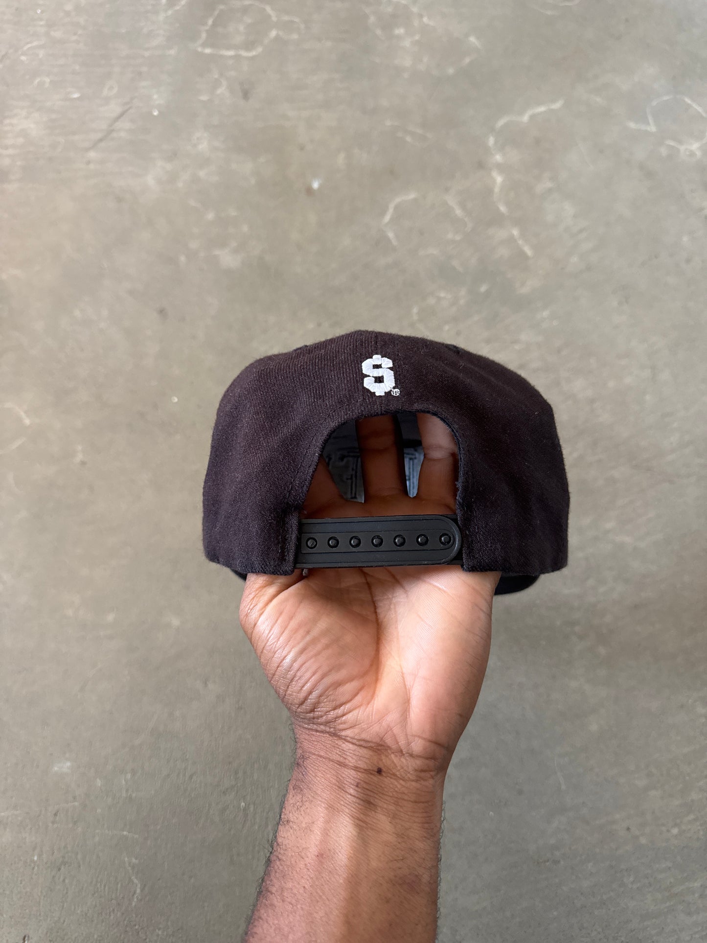 Supreme x Champion Logo Embroidered 5-Panel Black Hat