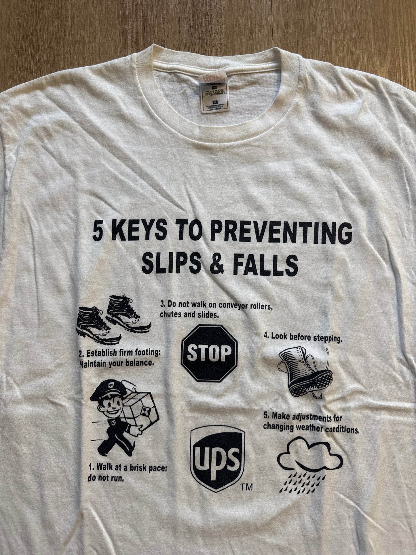 Vintage UPS Safety Tee