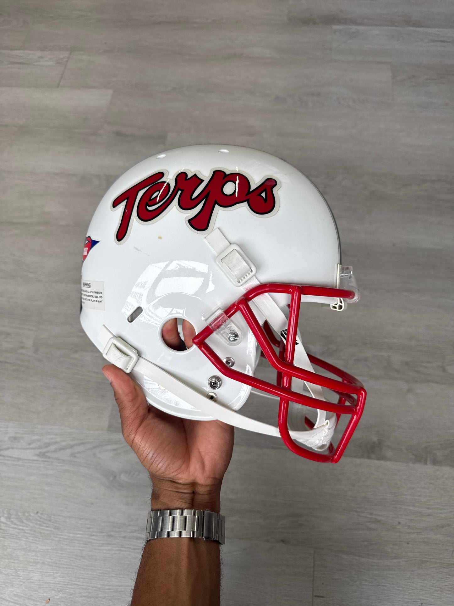 Maryland Terrapins NCAA Schutt XP Full Size REPLICA Gameday Football Helmet