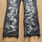 Urban Outfitters BDG 90s Bootcut Flare Denim Contrast Stitch Black Jeans
