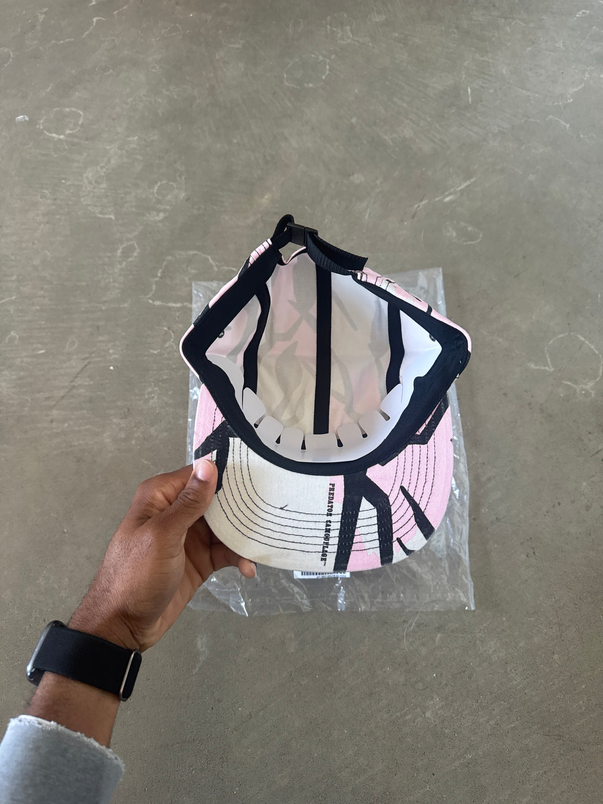 Supreme 5-Panel Predator Pink Camo Camp Cap Hat (FW26)