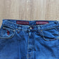 Vintage 90s Team Jeans University Of South Carolina Gamecocks Blue Denim Jeans