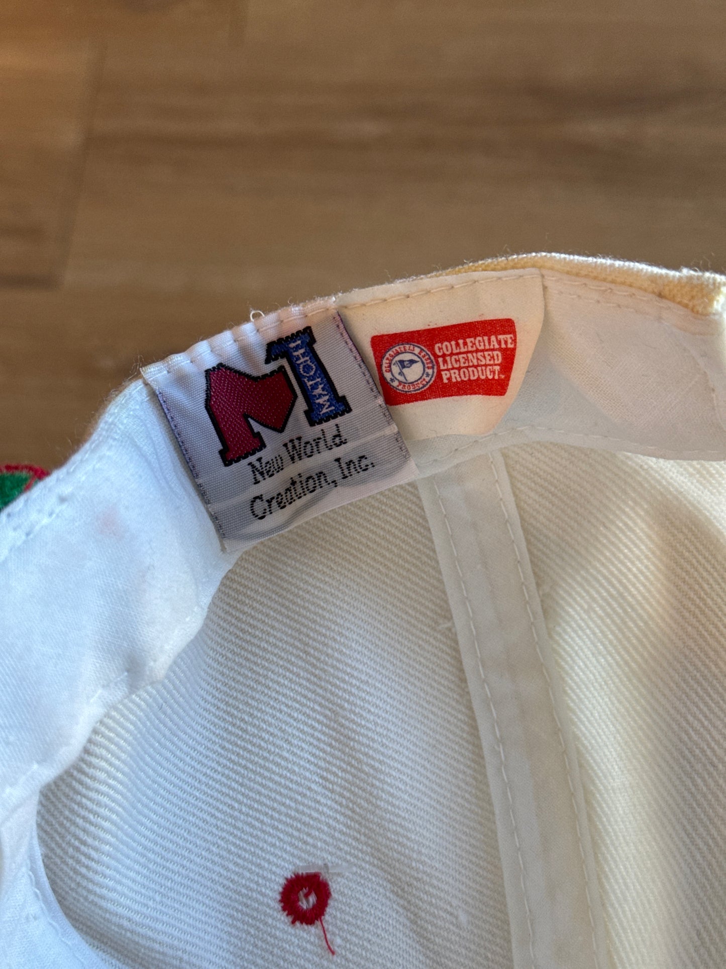 Vintage Match 1 Howard University Bison Snap Back Hat