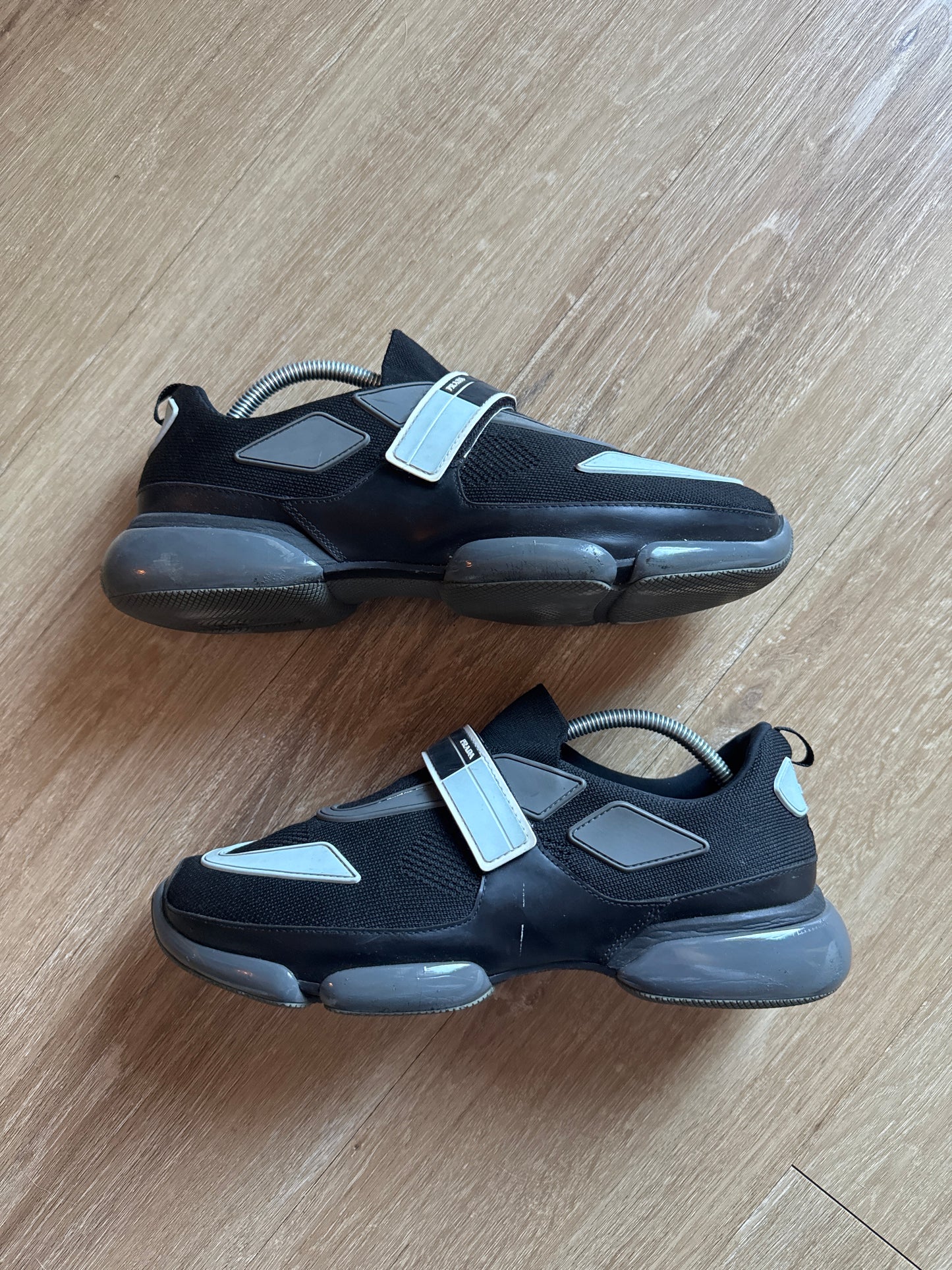 Prada Cloudbust Sneakers Black White