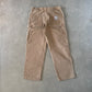 Carhartt Tan Faded Double Knee Carpenter Pants