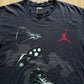 Y2k Nike Jordan 21 Release 2006 Black Tee
