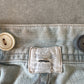 RRL by Polo Ralph Lauren Indigo Distressed Patchwork Selvedge Denim Jeans