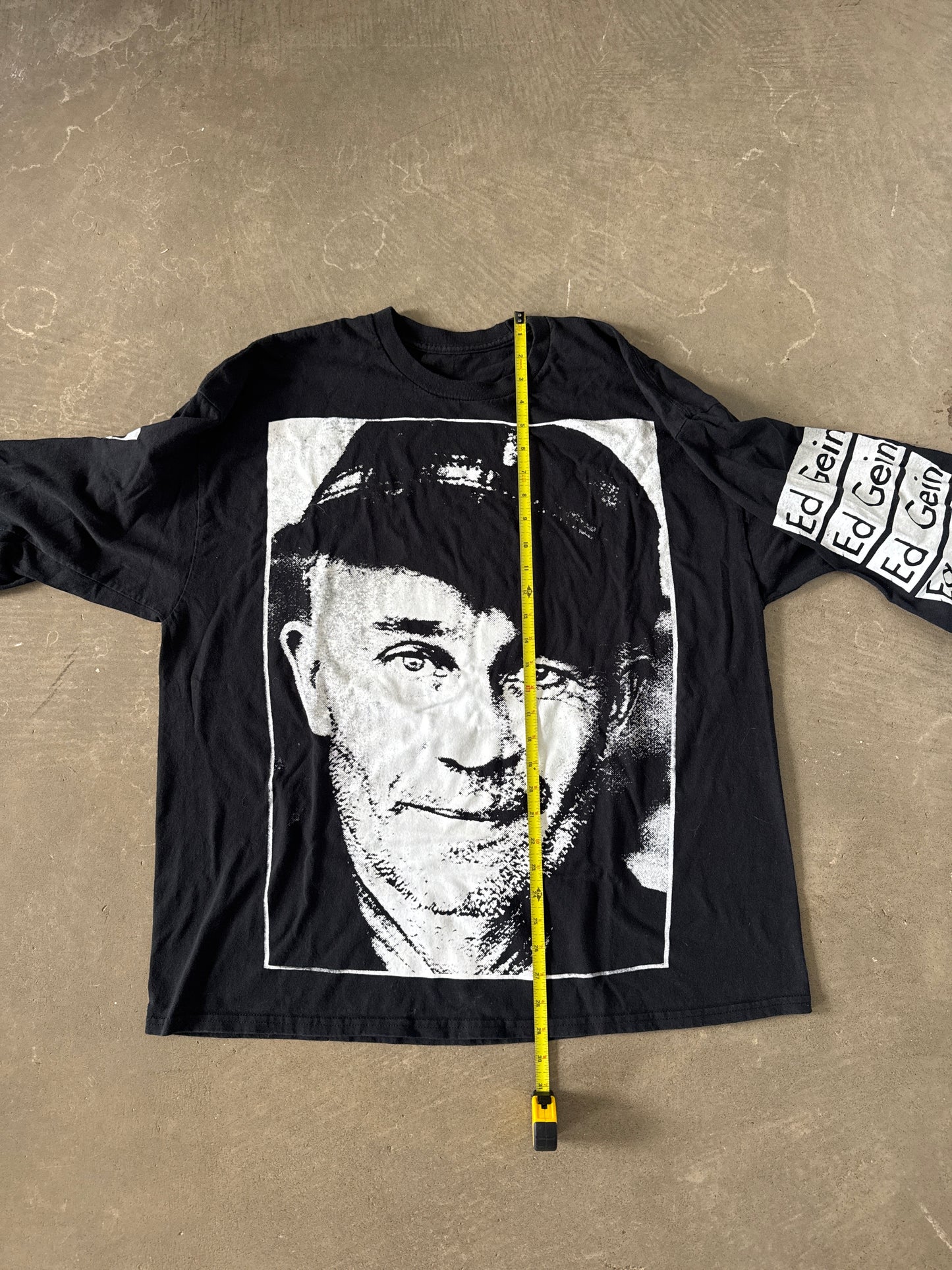 Vintage Ed Gein All Over Print Long Sleeve