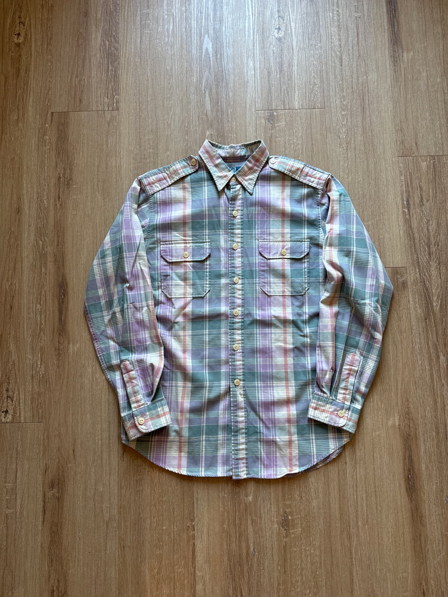 Vintage Polo Ralph Lauren Plaid Button Up Shirt