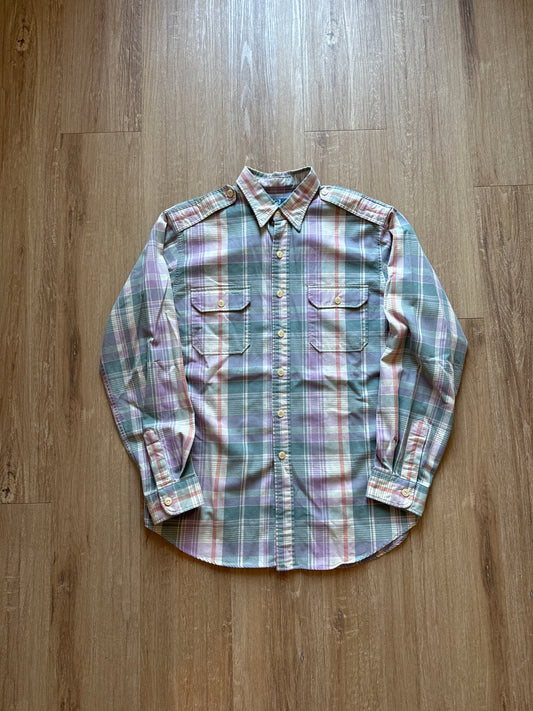 Vintage Polo Ralph Lauren Plaid Button Up Shirt