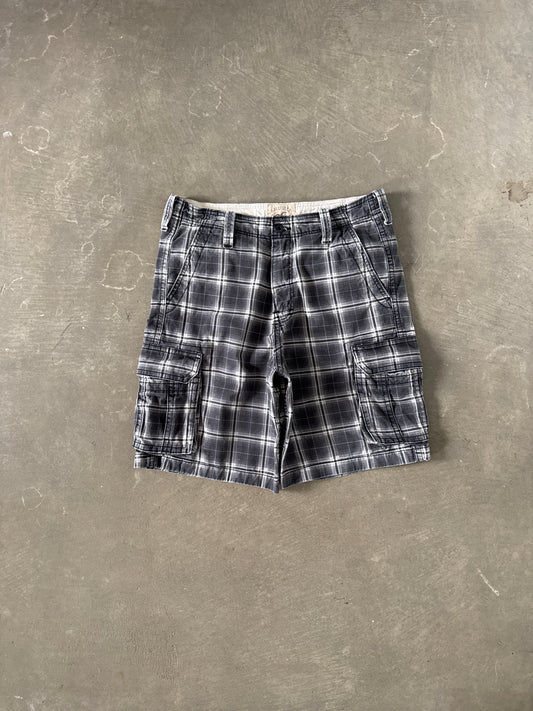 Y2K Hollister Plaid Cargo Shorts