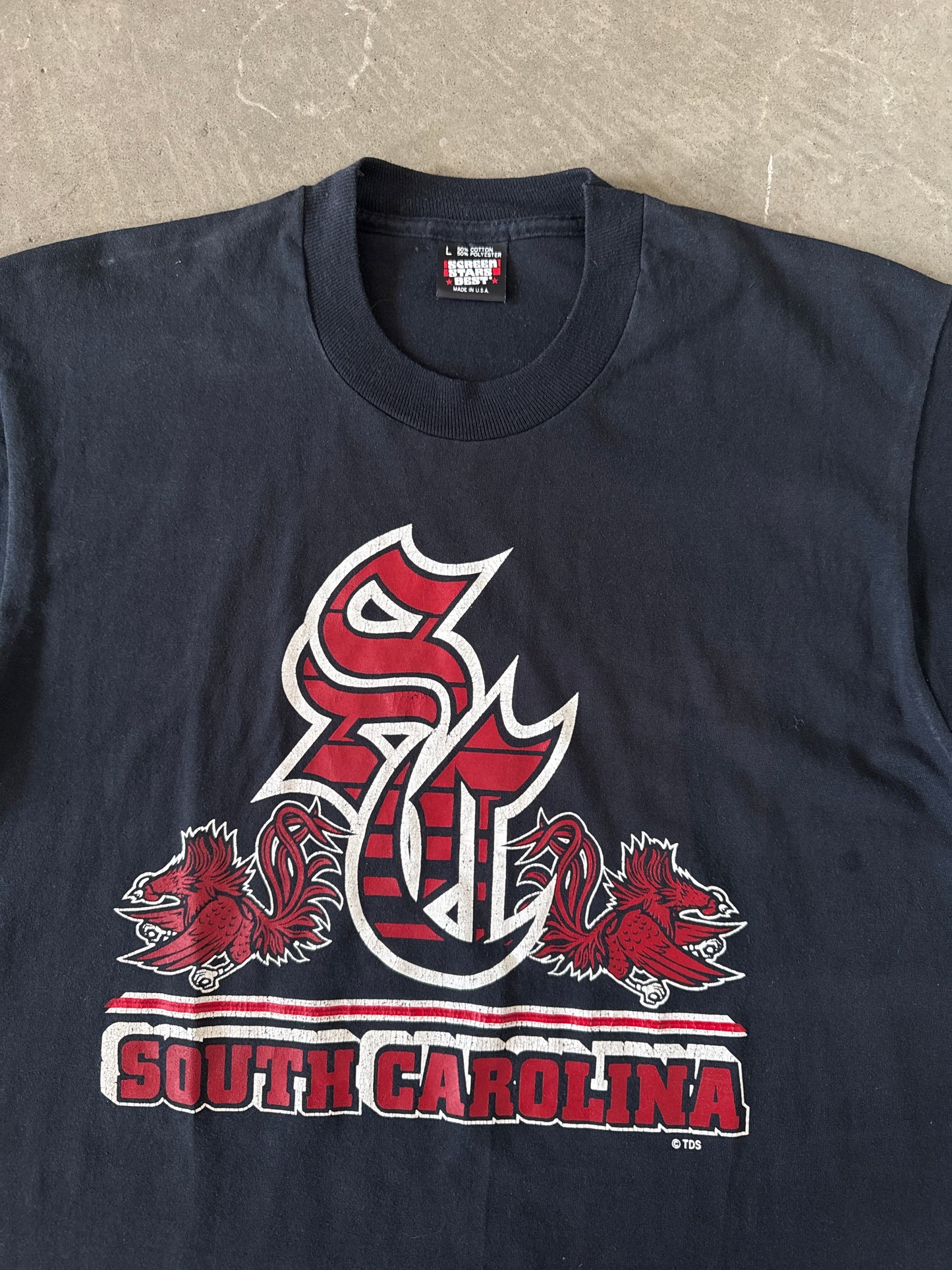 Vintage 80s University Of South Carolina Gamecocks Tee