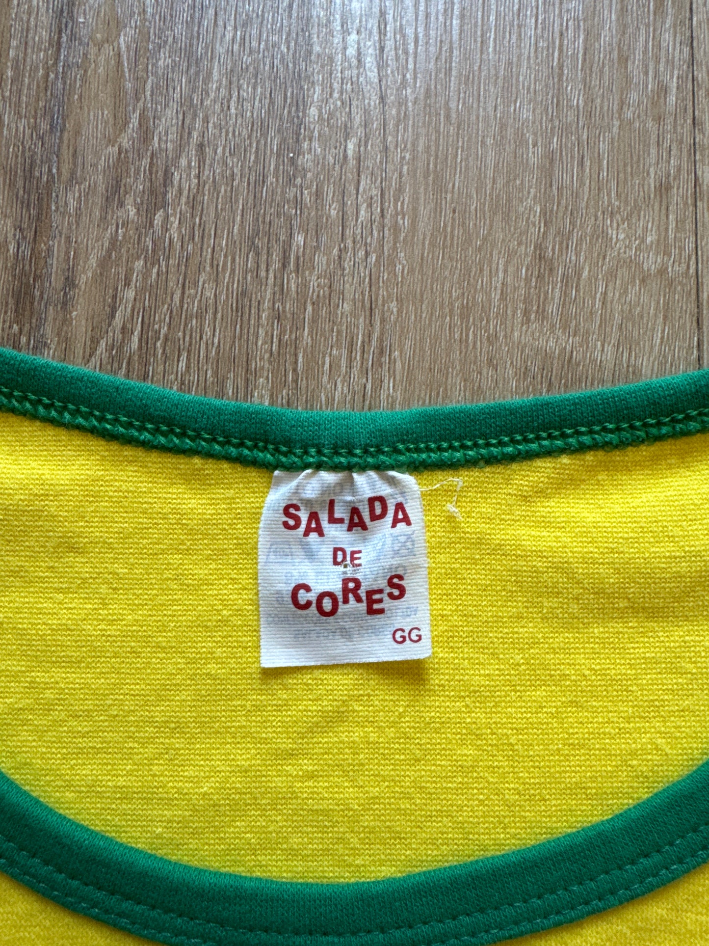 Women’s Y2K Brazil Crop Top Baby Tee