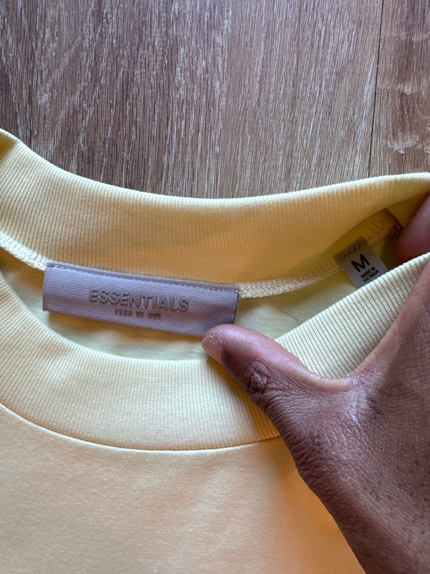 Fear Of God Essentials Light Tuscan Tee