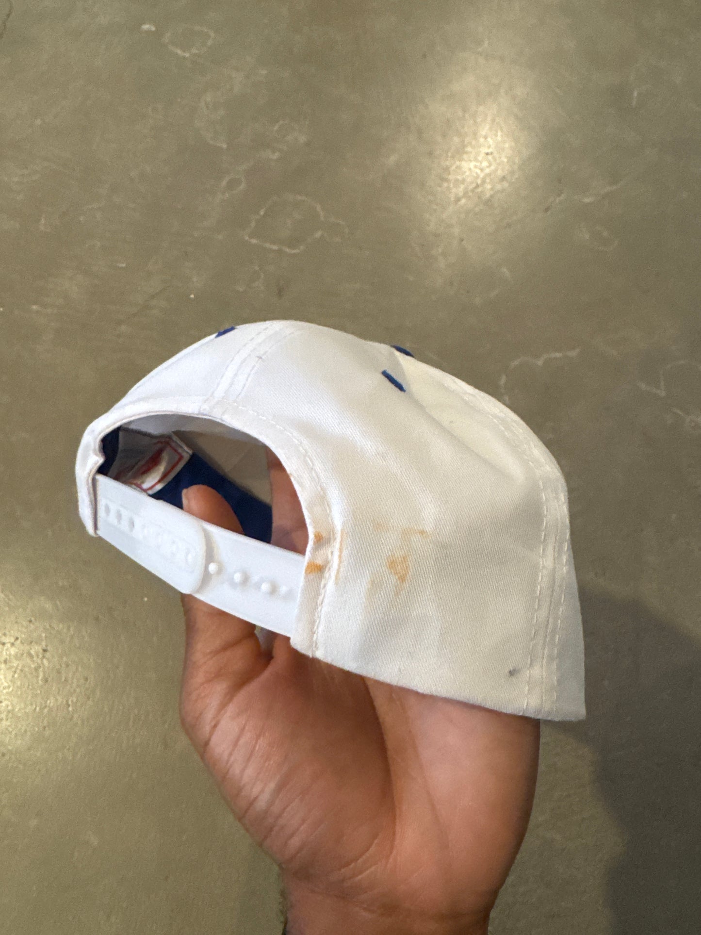 Vintage 90s Collegiate Sportswear Duke University Blue Devils Snapback Hat