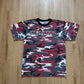 University Of South Carolina Gamecocks Basketball Garnet Army Tee