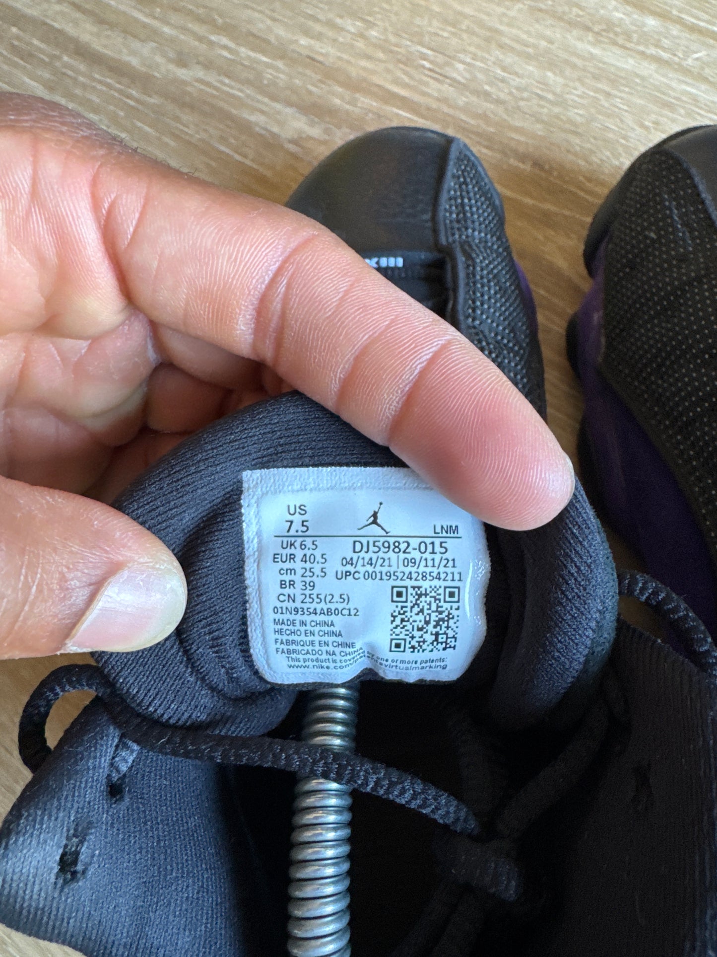 Jordan Retro 13 Court Purple