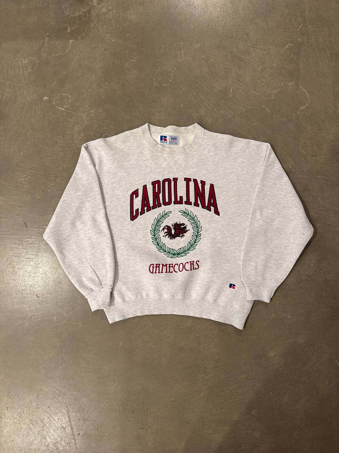 Vintage 90s Russell Athletic University Of South Carolina Gamecocks Sweatshirt