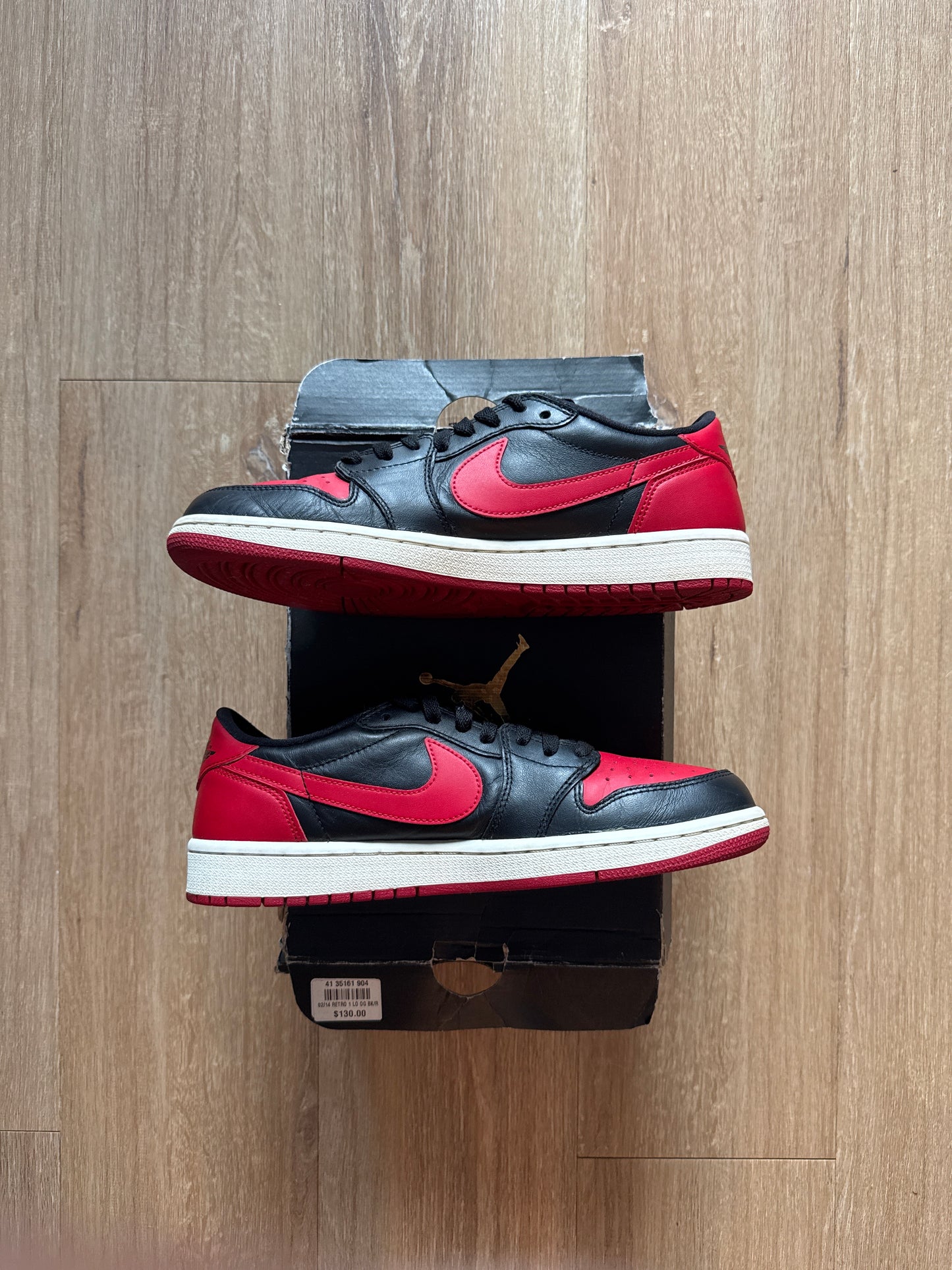 Air Jordan Retro 1 Low Bred 2015