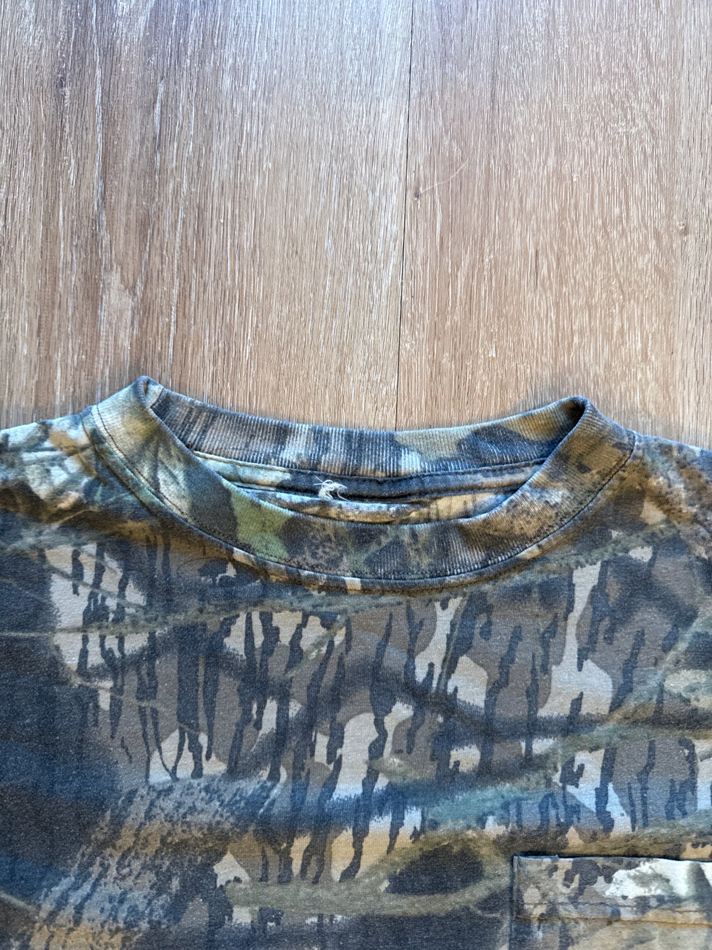 Vintage Mossy Oak Forest Camo Long Sleeve