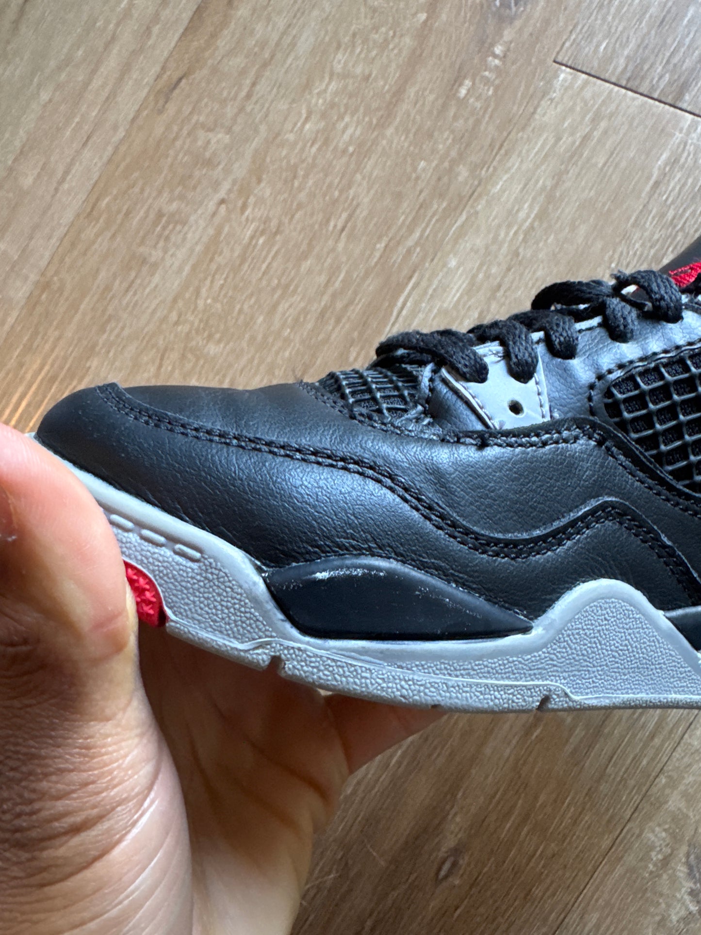 Jordan Retro 4 Bred Reimagined Pre-school