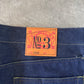 Evisu Embroidered Dragon Feather Japanese Art Salvage Denim Jeans