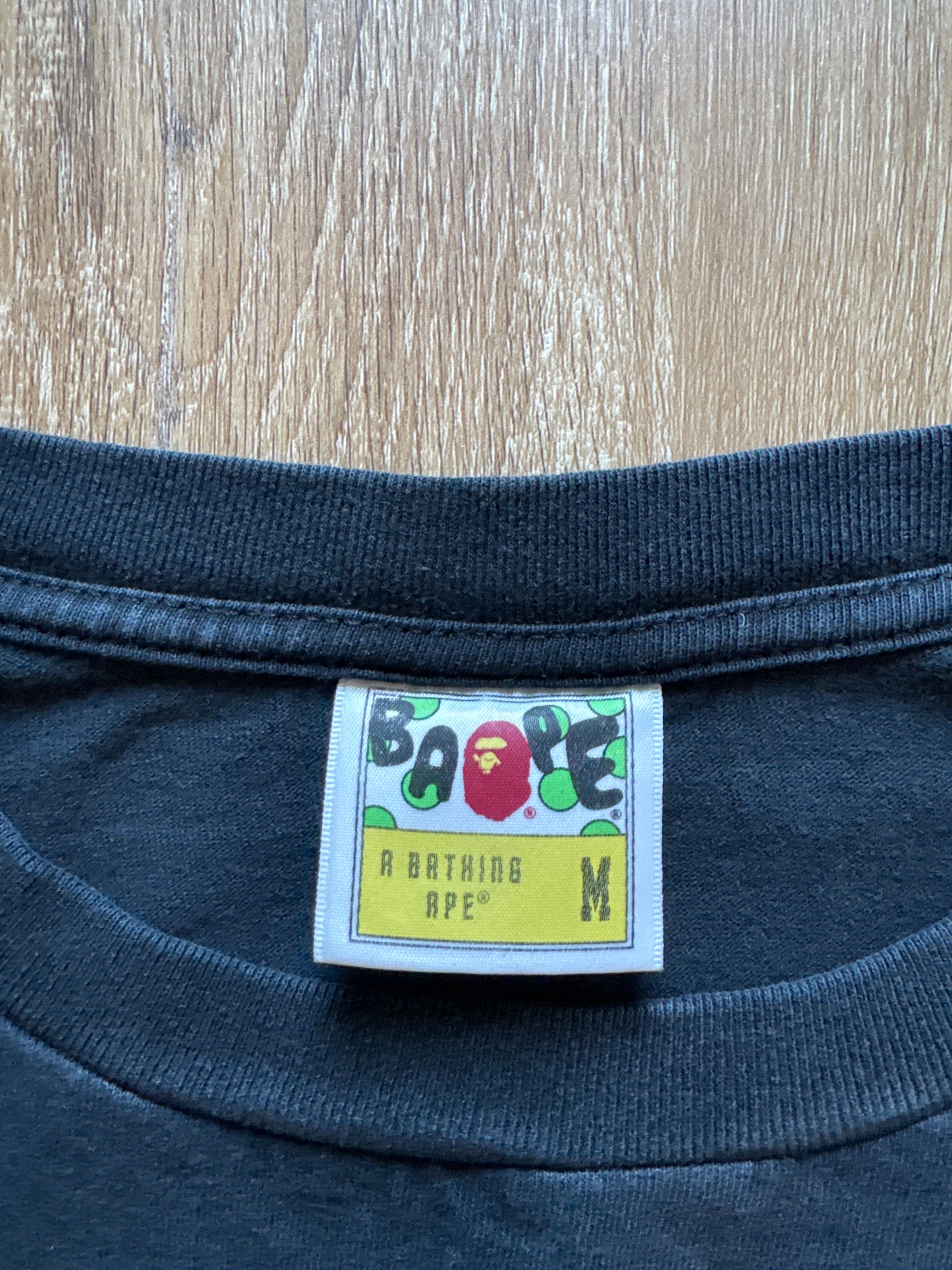 A Bathing Ape Bape Rainbow Big Ape Head Tee