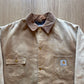 Vintage Carhartt Tan Barn Work Wear Chore Jacket