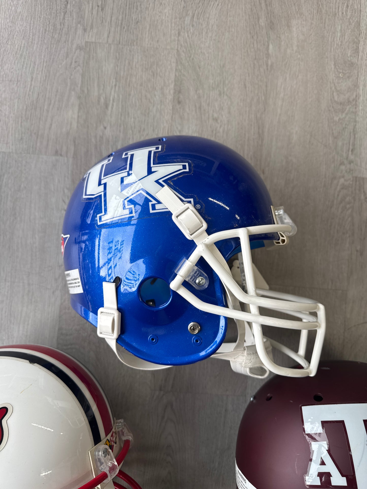 NCAA Schutt XP Full Size REPLICA Gameday Football Helmet Bundle