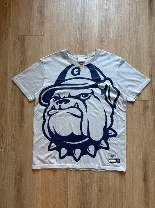 Mitchell & Ness College Vault Georgetown Hoya All Over Print Tee