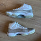 Jordan Retro 11 Women’s White Metallic Silver Vast Grey